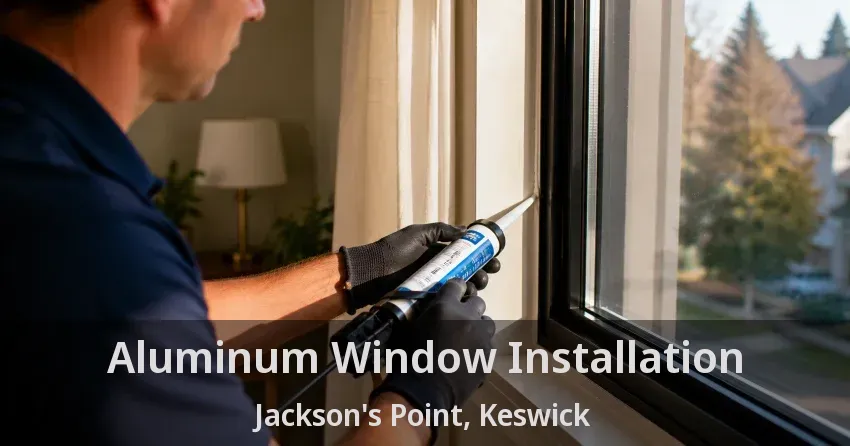 Aluminum Window Installation Jackson's Point, Keswick - ON