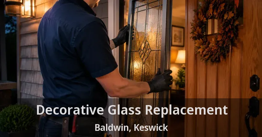 Decorative Glass Replacement Baldwin, Keswick - ON