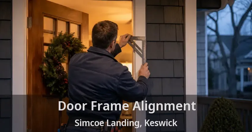 Door Frame Alignment Simcoe Landing, Keswick - ON