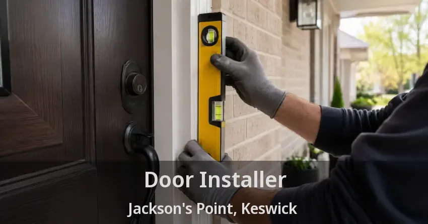 Door Installer Jackson's Point, Keswick - ON