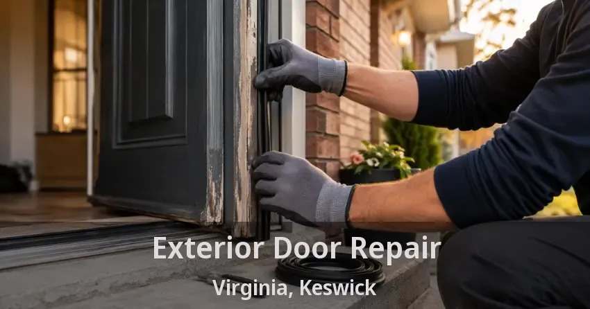 Exterior Door Repair Virginia, Keswick - ON