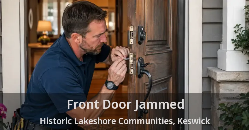Front Door Jammed Historic Lakeshore Communities, Keswick - ON