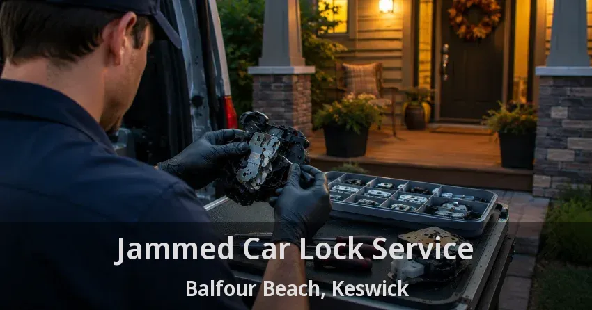 Jammed Car Lock Service Balfour Beach, Keswick - ON