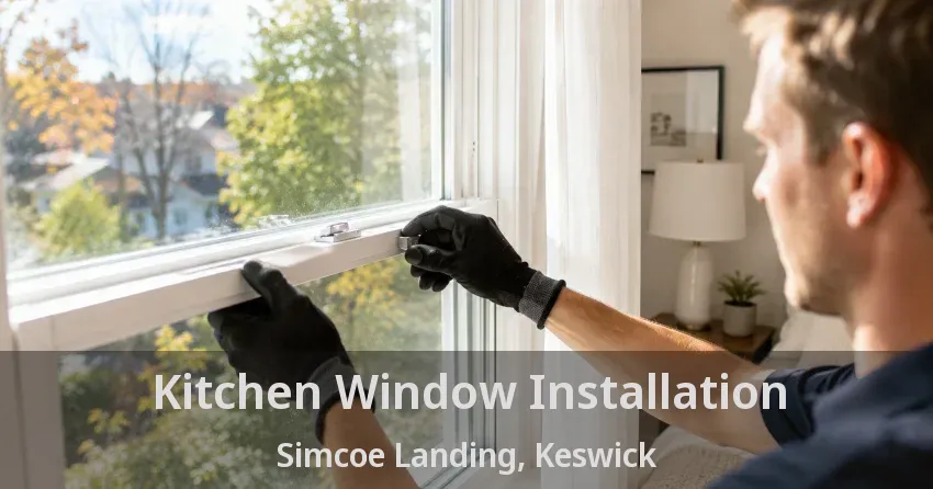 Kitchen Window Installation Simcoe Landing, Keswick - ON