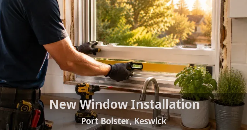 New Window Installation Port Bolster, Keswick - ON