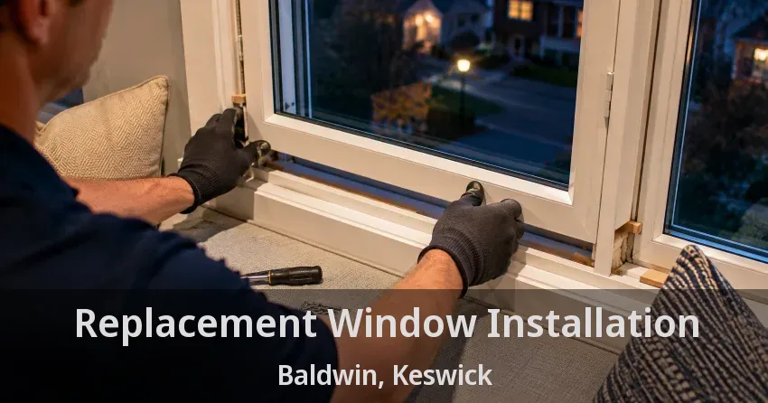 Replacement Window Installation Baldwin, Keswick - ON