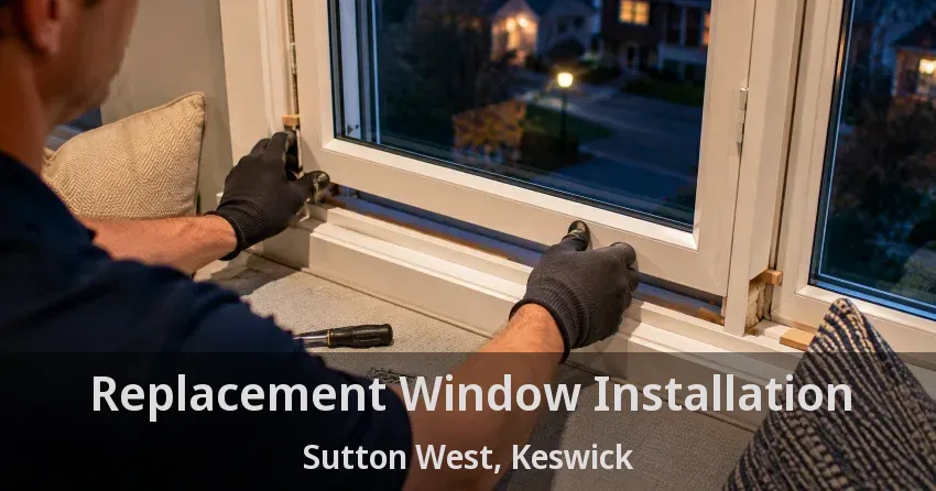Replacement Window Installation Sutton West, Keswick - ON