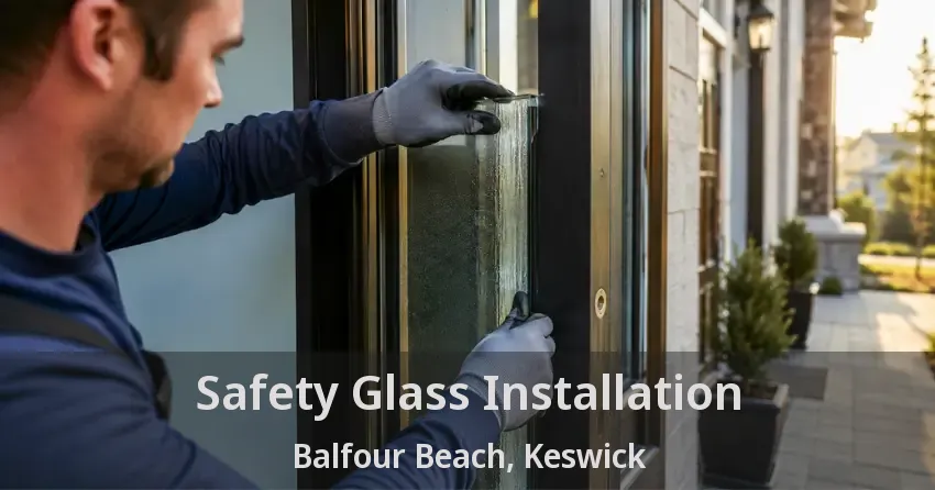 Safety Glass Installation Balfour Beach, Keswick - ON
