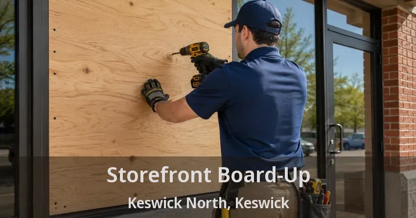 Storefront Board-Up Keswick North, Keswick - ON