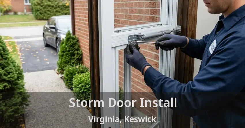 Storm Door Install Virginia, Keswick - ON