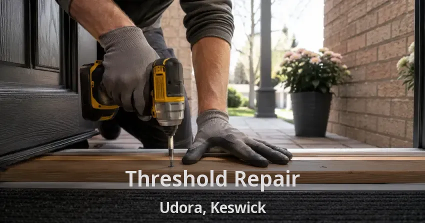 Threshold Repair Udora, Keswick - ON