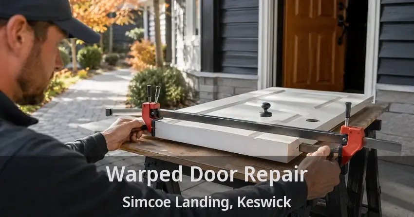 Warped Door Repair Simcoe Landing, Keswick - ON