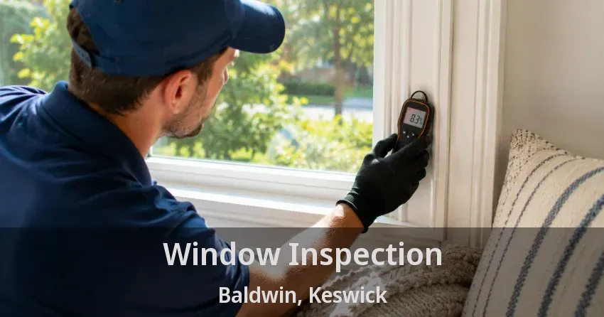 Window Inspection Baldwin, Keswick - ON