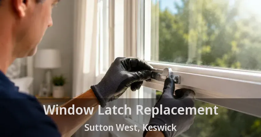 Window Latch Replacement Sutton West, Keswick - ON