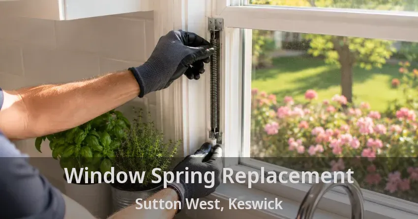 Window Spring Replacement Sutton West, Keswick - ON