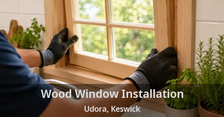 Wood Window Installation Udora, Keswick - ON
