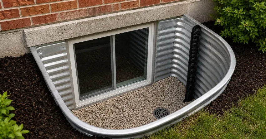 fixed window installation with continuous perimeter seal in Keswick