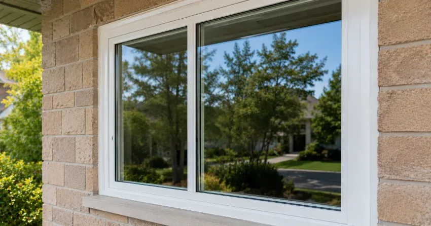 technician installing new insulated glass unit in window frame in Belhaven, Keswick
