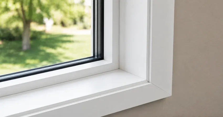 large picture window installed in a living room in Belhaven, Keswick