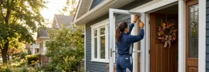 Storm Door Install Balfour Beach, Keswick